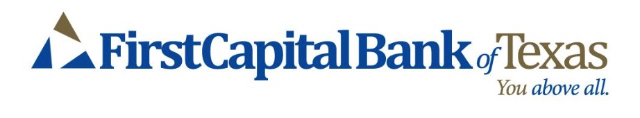 First Capital Bank of Texas Logo